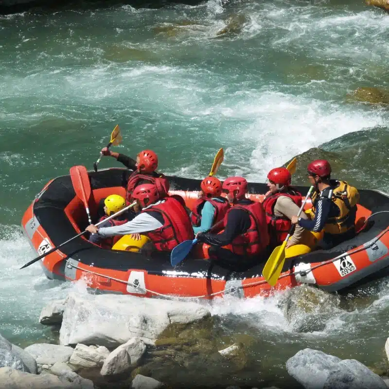 rafting